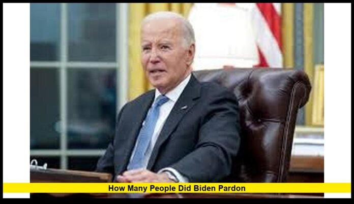 how many people did Biden pardon how many people did Biden pardon