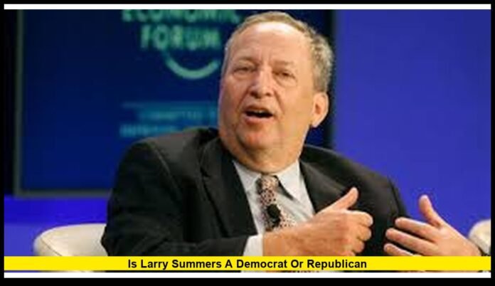 is larry summers a democrat or republican