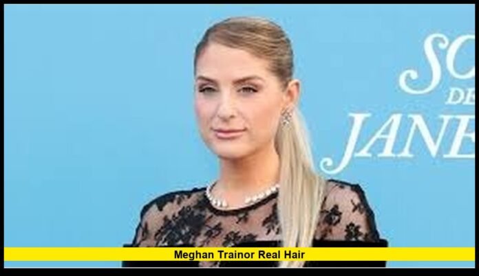 meghan trainor real hair