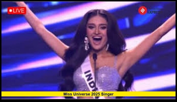 miss universe 2025 singer