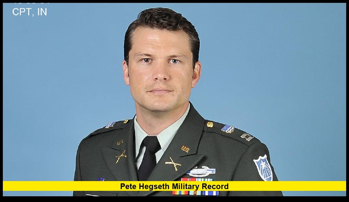 Pete Hegseth military record A full look at his verified service history