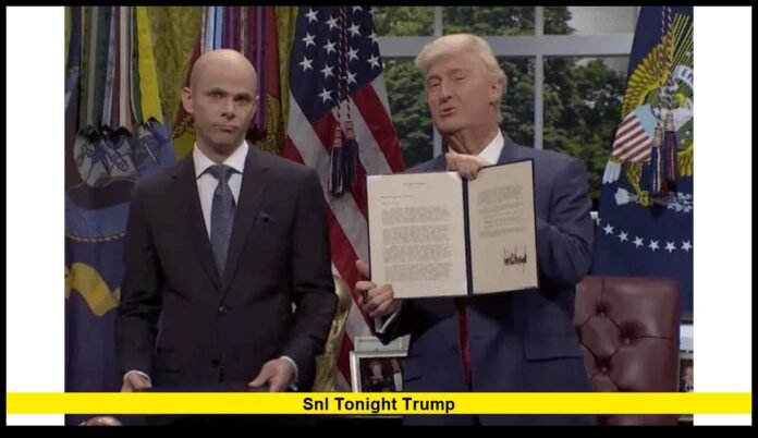 snl tonight trump snl tonight trump