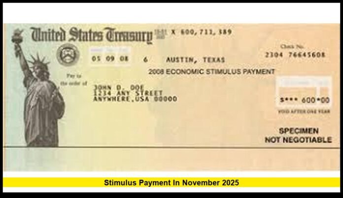 stimulus payment November 2025