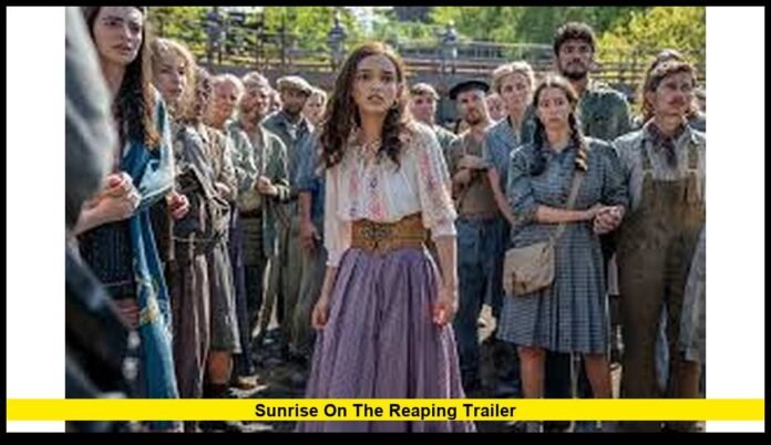 sunrise on the reaping trailer