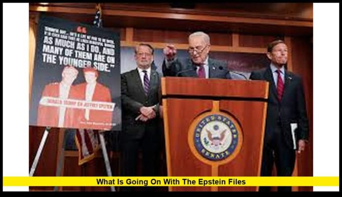what is going on with the Epstein files what is going on with the Epstein files