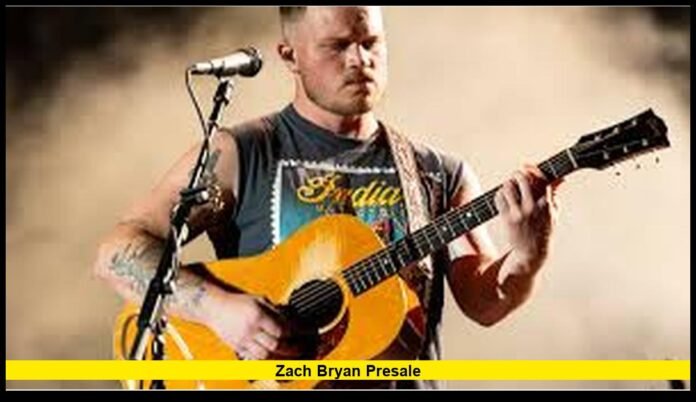 zach bryan presale