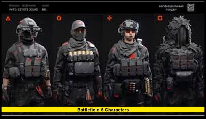 Battlefield 6 characters