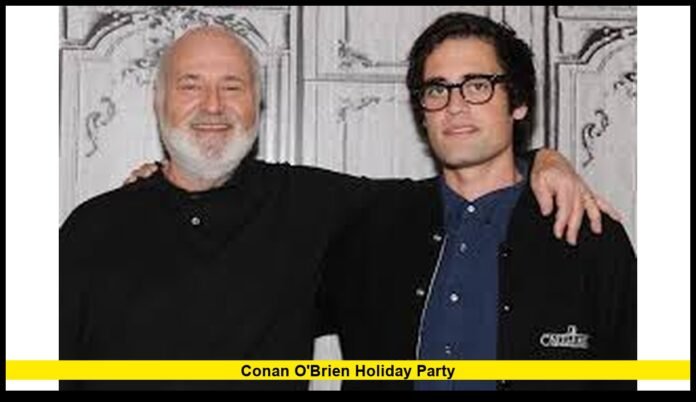 Conan O'Brien holiday party