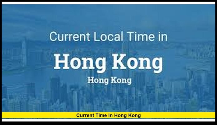 Current time in Hong Kong