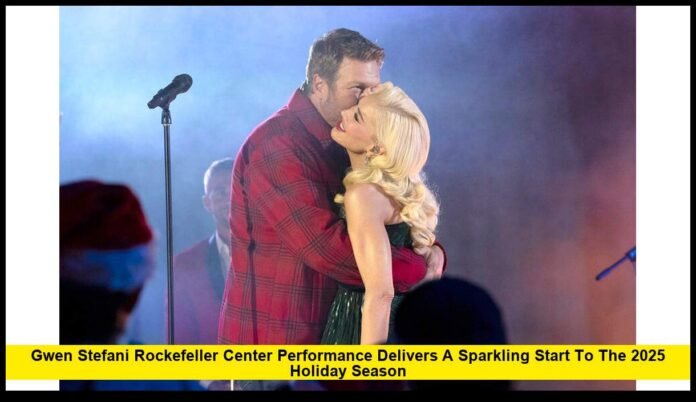Gwen Stefani Rockefeller Center Performance Delivers a Sparkling Start to the 2025 Holiday Season