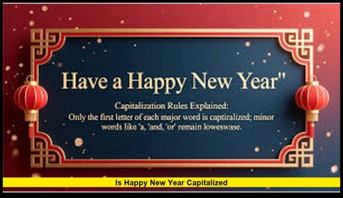 Is happy new year capitalized Is happy new year capitalized