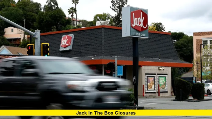 Jack in the Box closures