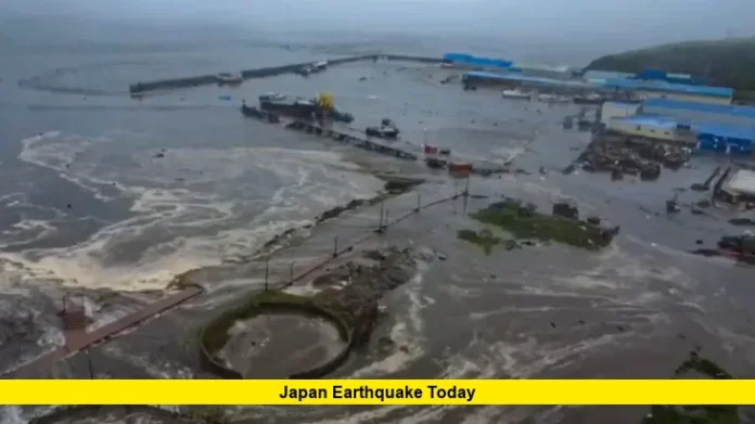 Japan Earthquake Today