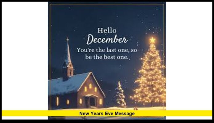 New years eve message