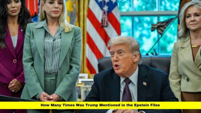 How Many Times Was Trump Mentioned in the Epstein Files