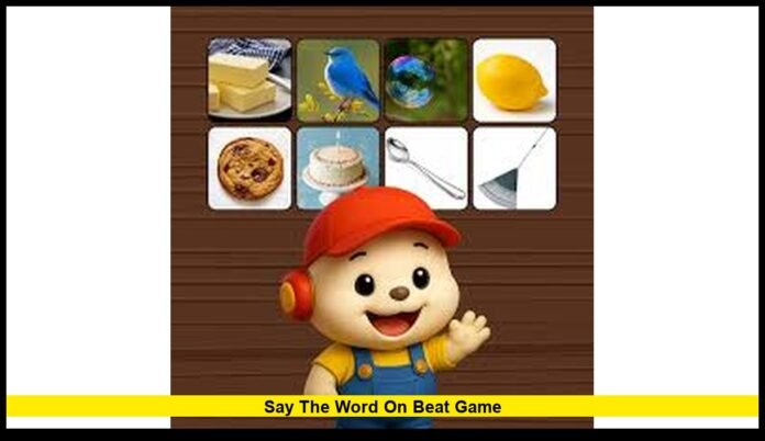 Say the Word on Beat game