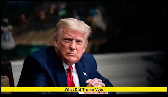 A Full Breakdown of His Presidential Rejections