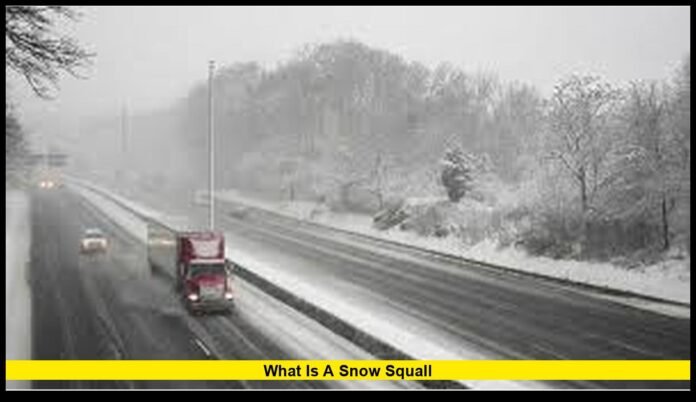 What is a snow squall