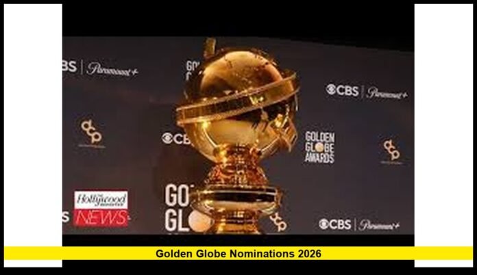 Golden Globe nominations 2026