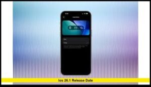iOS 26.1 release date