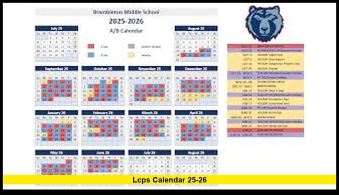 lcps calendar 25-26