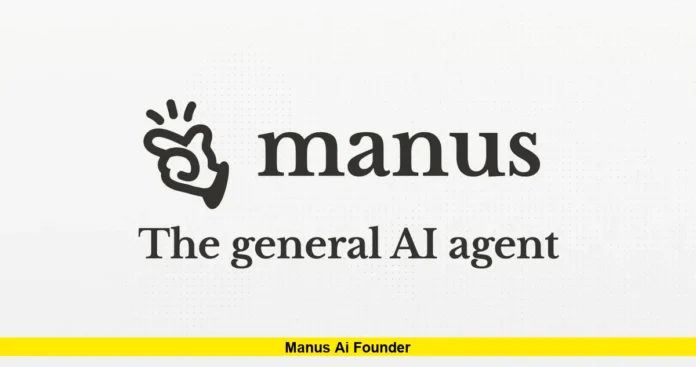 manus ai founder