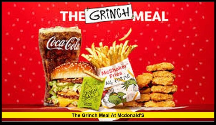 the grinch meal at mcdonald's