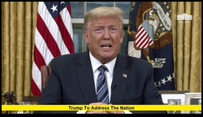 trump to address the nation