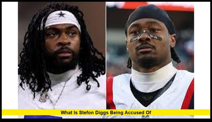 what is stefon diggs being accused of