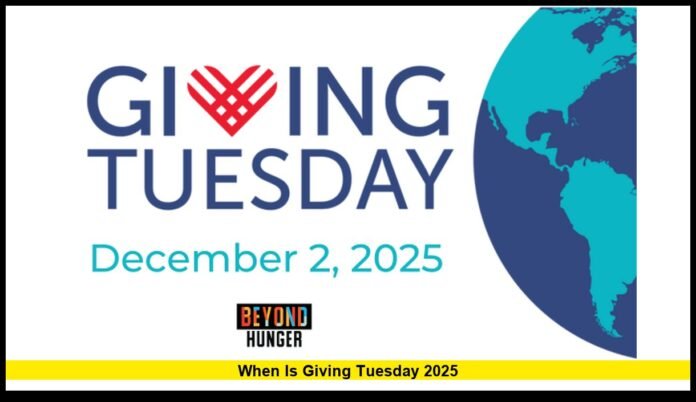 when is giving tuesday 2025
