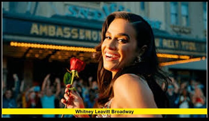 whitney leavitt broadway
