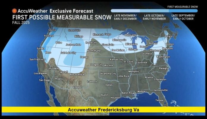 AccuWeather Fredericksburg VA Complete Weather Forecast and Local Conditions for January 2026