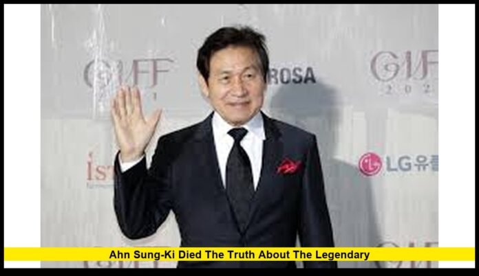 Ahn Sung-ki Died The Truth About the Legendary South Korean Film Legend Still Alive Amid False Online Rumors
