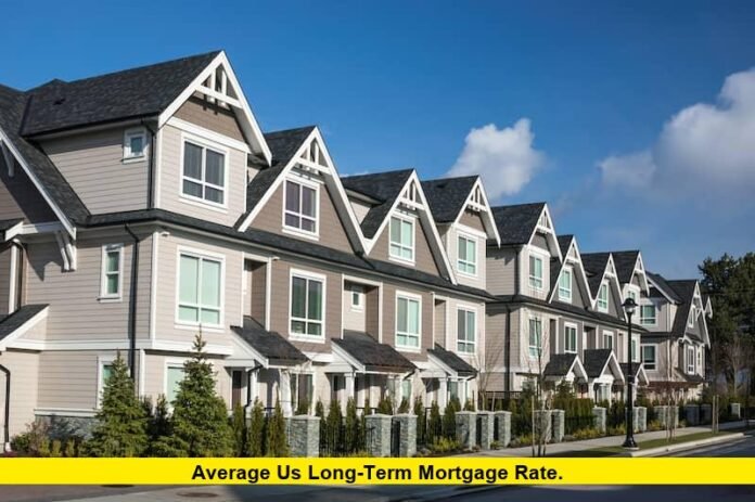 Average US long-term mortgage rate