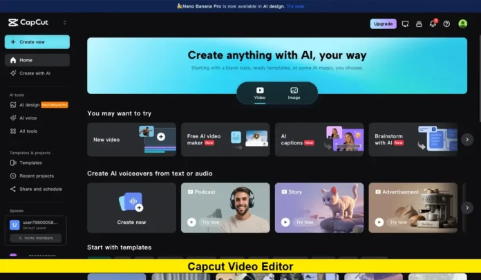 CapCut Video Editor CapCut Video Editor