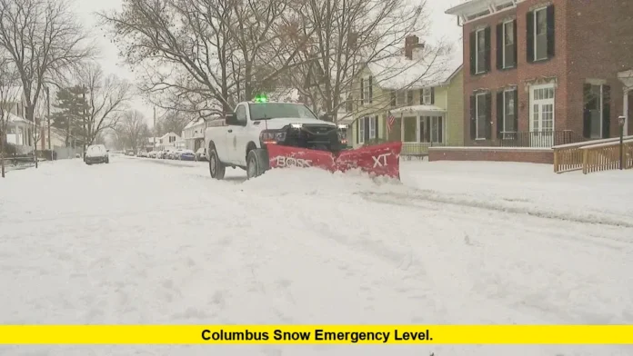 Columbus Snow Emergency Level