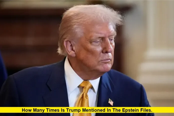 How Many Times Is Trump Mentioned in the Epstein Files