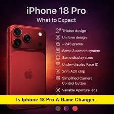 Is iPhone 18 Pro A Game Changer