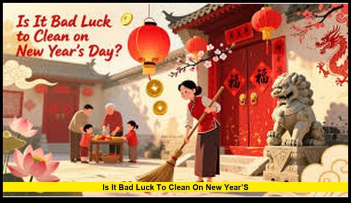 Is it bad luck to clean on New Year’s Is it bad luck to clean on New Year’s