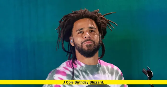 J Cole Birthday Blizzard