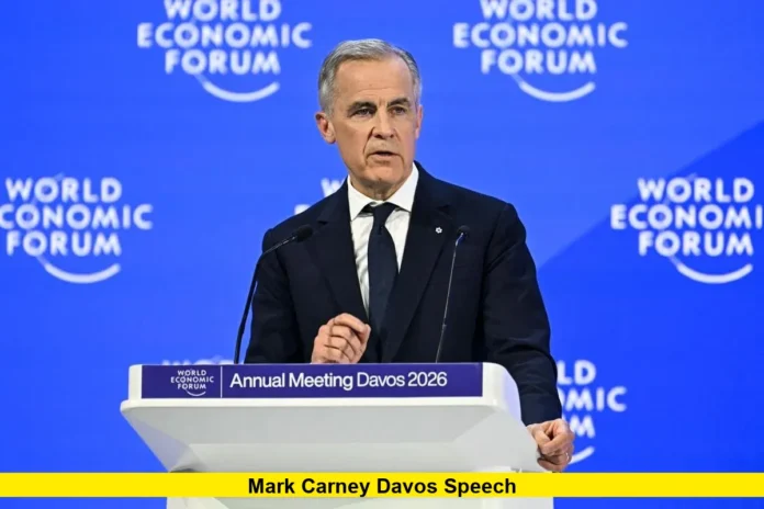 Mark Carney Davos Speech Mark Carney Davos Speech