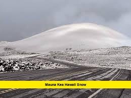 Mauna Kea Hawaii Snow Mauna Kea Hawaii Snow