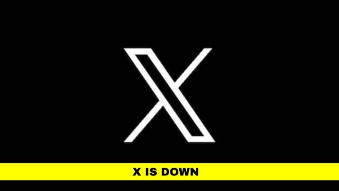 X Is Down