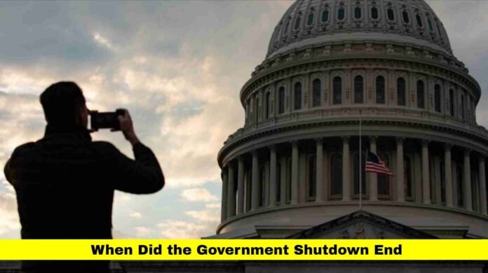 When Did the Government Shutdown End