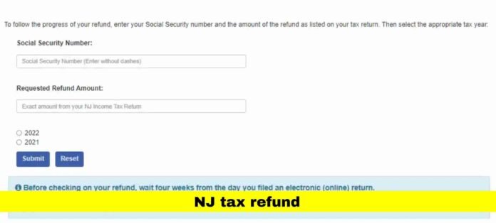 NJ Tax Refund NJ Tax Refund