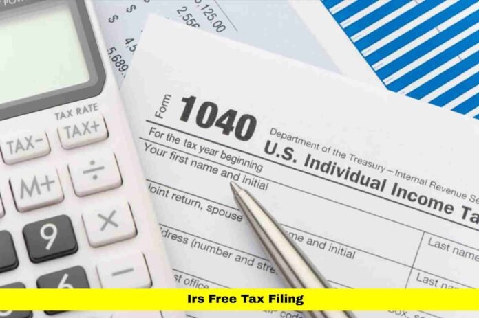 irs free tax filing