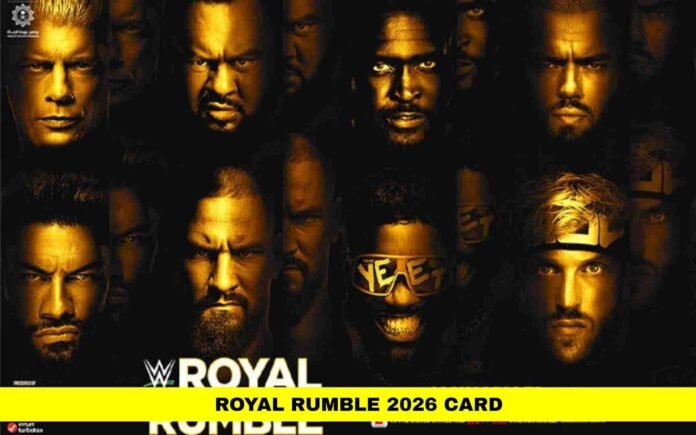 ROYAL RUMBLE 2026 CARD