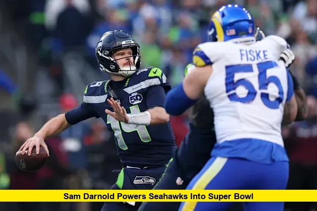 Sam Darnold Powers Seahawks Into Super Bowl in NFC Championship Thriller