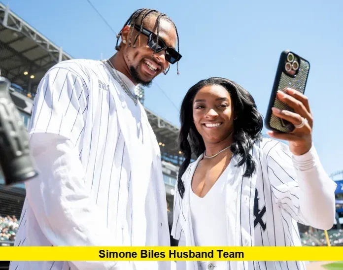 Simone Biles Husband Team