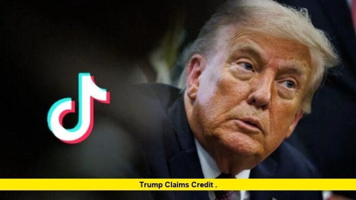 Trump Claims Credit